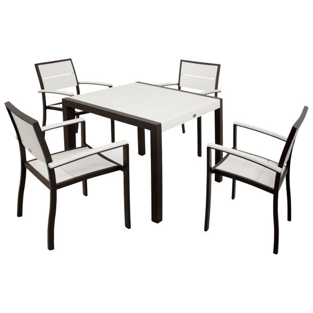 Trex Surf City Rectangular 6 Person Outdoor Dining Set & Reviews